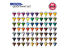 Ak interactive peinture acrylique 3G AK17602 QUICK PAINT COMBO 72 COULEURS 18ml