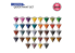 Ak interactive peinture acrylique 3G AK17601 QUICK PAINT COMBO 36 COULEURS 18ml