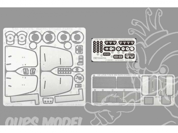 Tamiya Photodecoupe 12639 Photo-decoupe Lotus 79 1979 1/20