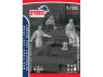 Dynamo models figurine 35108 Waffen SS Tiger "222" Kurt Sowa 1944 Big Set 1/35
