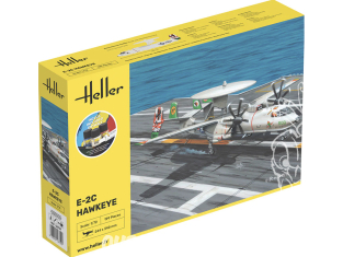 Heller maquette avion 58300 STARTER KIT E-2C Hawkeye inclus peintures principale colle et pinceau 1/72