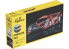 HELLER maquette voiture 56109 STARTER KIT Porsche 962 inclus peintures principale colle et pinceau 1/43