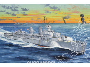 TRUMPETER maquette bateau 03723 USS Fletcher DD-445 1/200