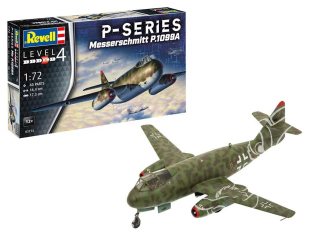 Revell maquette avion 63774 Model Set Messerschmitt P.1099A P-Series vec accessoires de base 1/72