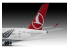 Revell maquette avion 03773 Airbus A350-900 Turkish Airlines 1/144