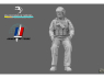 Blacksnake Model figurine nFR-01 Soldat Français "Conducteur" Figurine 1 1/35