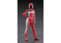 Hasegawa maquette figurine 52430 Collection de 12 figurines Real Figure n° 42 Cavalières des années 80 1/12 1/12