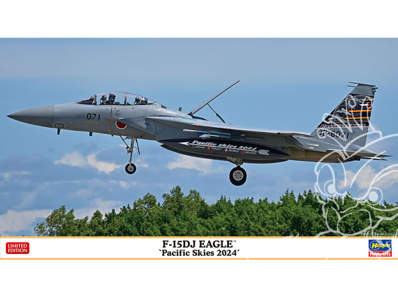 Hasegawa maquette avion 02484 F-15DJ Eagle Pacific Skys 2024 1/72