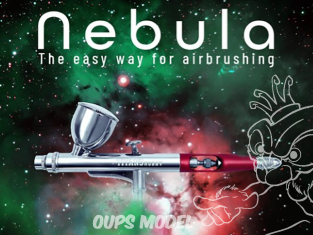Titans Hobby aérographe TTH058 Nebula aérographe double action 0,3mm par gravitaté