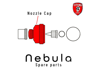 Titans Hobby pièce aérographe TTH058-02 Capuchon de buse Nebula
