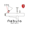Titans Hobby pièce aérographe TTH058-06 Joint de godet Nebula