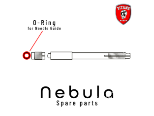Titans Hobby pièce aérographe TTH058-11 Joint de guide d'aiguille Nebula