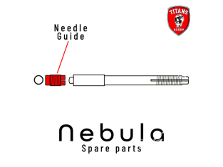Titans Hobby pièce aérographe TTH058-12 Guide d'aiguille Nebula