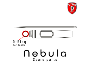Titans Hobby pièce aérographe TTH058-18 Joint de manche Nebula