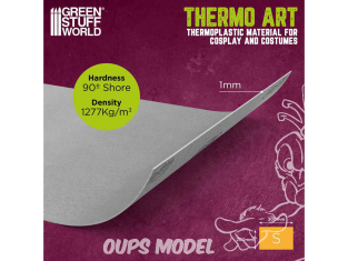Green Stuff 14120 ThermoArt Gris Armure 200x300 mm S