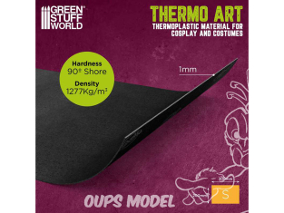 Green Stuff 14115 ThermoArt Black Art 200x300 mm S