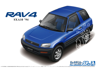Aoshima maquette voiture 66065 Toyota RAV4 SXA10 1994 1/24
