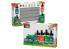 Green Stuff 13345 Set d&#039;encres acryliques Opaque Nature 4 pots