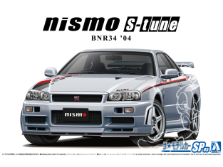 Aoshima maquette voiture 66072 Nissan Skyline GT-R Nismo S-Tune BNR34 2004 1/24