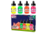 Green Stuff 13347 Set d&#039;encres acryliques Fluor 4 pots