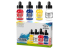 Green Stuff 13348 Set d&#039;encres acryliques Transparentes de base 4 pots