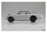 Aoshima maquette voiture 65891 Nissan Skyline 2000GT-R 1970 Silver Snap Car 1/24