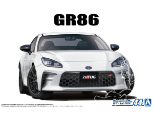 Aoshima maquette voiture 64207 Toyota GR86 ZN8 2021 Blanc 1/24