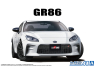 Aoshima maquette voiture 64207 Toyota GR86 ZN8 2021 Blanc 1/24