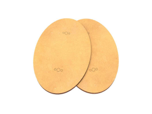 Green Stuff 13712 Socles OVALES 150x95mm en MDF