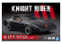 Aoshima maquette voiture 06560 K2000 KITT Saison 1 Knight Rider avec son et lumière 1/24