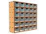 Green Stuff 12808 Support vertical en MDF avec 30 tiroirs