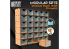 Green Stuff 12808 Support vertical en MDF avec 30 tiroirs
