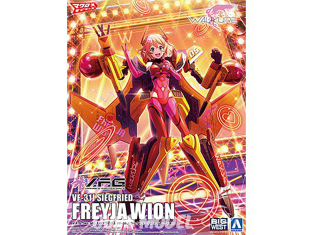 Aoshima maquette mecha 65259 Combattantes variables Macross Delta Walkure Freyja Wion VF-31J Siegfried
