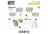 Green Stuff 13430 Bandes de mousse EVA Triangulaires 15 mm
