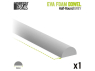 Green Stuff 13417 Bandes de mousse EVA Demi-Rondin 10mm