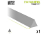 Green Stuff 13429 Bandes de mousse EVA Triangulaires 10 mm