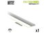 Green Stuff 13416 Bandes de mousse EVA Demi-Rondin 5mm