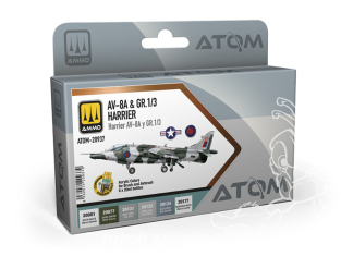 MIG peinture Atom 20937 Set couleurs AV-8A & GR.1/3 Harrier 6 x 20ml