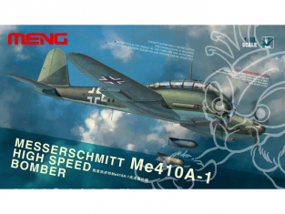 Meng maquette avion LS-003 MESSERSCHMITT Me-410a BOMBARDIER RAPIDE ALLEMAND 1944 1/48