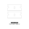 Liang Model outillage 0236b Lames pour coupe onglet x2