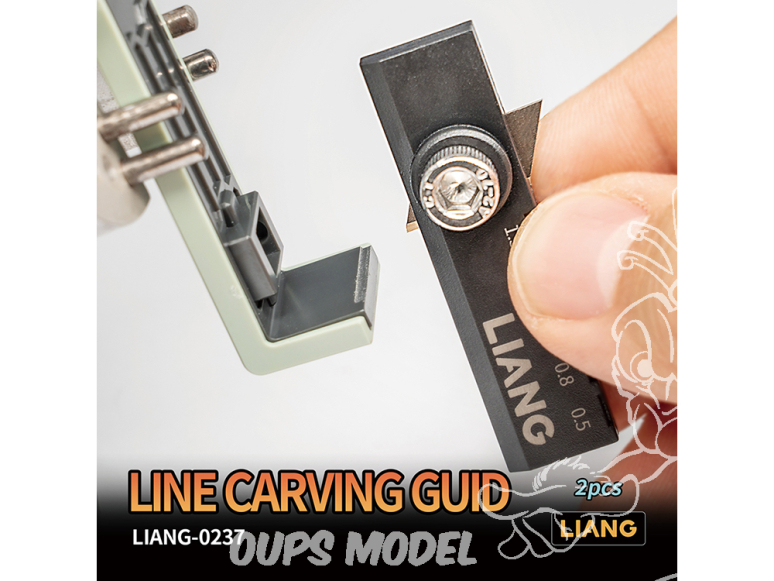 Liang Model outillage 0237 Guide de sculpture avec lame