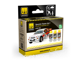 MIG peinture Cobra Motor 7868 Set peintures Ecuries Espagnoles Vol.1 3 x 30ml