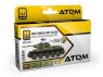 MIG peinture Atom 20747 Set couleurs Armée Finlandaise WWII 6 x 20ml