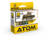 MIG peinture Atom 20748 Set couleurs Regio Esercito WWII 4 x 20ml