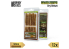 Green Stuff 13450 Bandes de gazon 12 mm Brun sec
