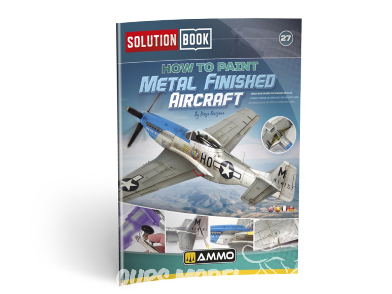 MIG Librairie 6532 Solution Book 27 - Comment peindre les avions avec finition métallique en Français (Multilangues)