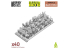 Green Stuff 12300 Créatures Aquatiques 1/48 1/35