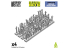 Green Stuff 12998 Squelettes humains 1/48