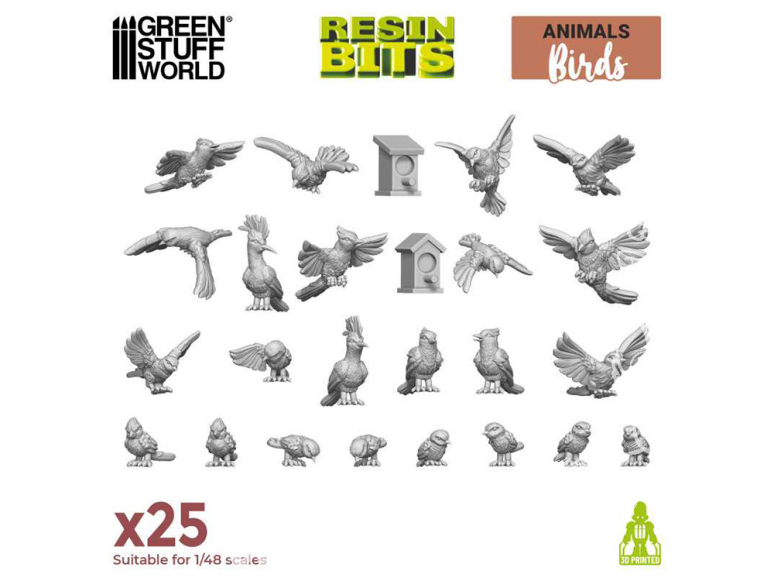 Green Stuff 12305 Oiseaux sauvages 1/48 1/35