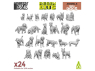 Green Stuff 12303 Petits chiens 1/48